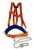 Пояс предохранительный УПС II Д + строп Г (ПП II ГД) (наплечные лямки, строп цепь)